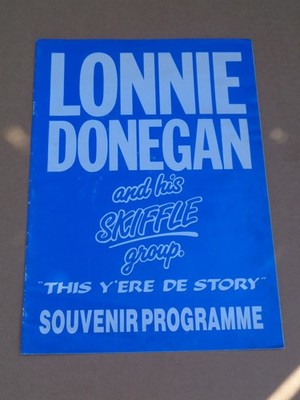 Lonnie Donegan 1989 UK Tour Programme