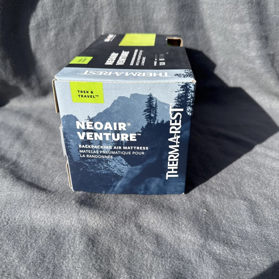 Neoair Venture Thermarest Backpacking Air Mattress Compact Lightweight With Pump - Image 4 of 4