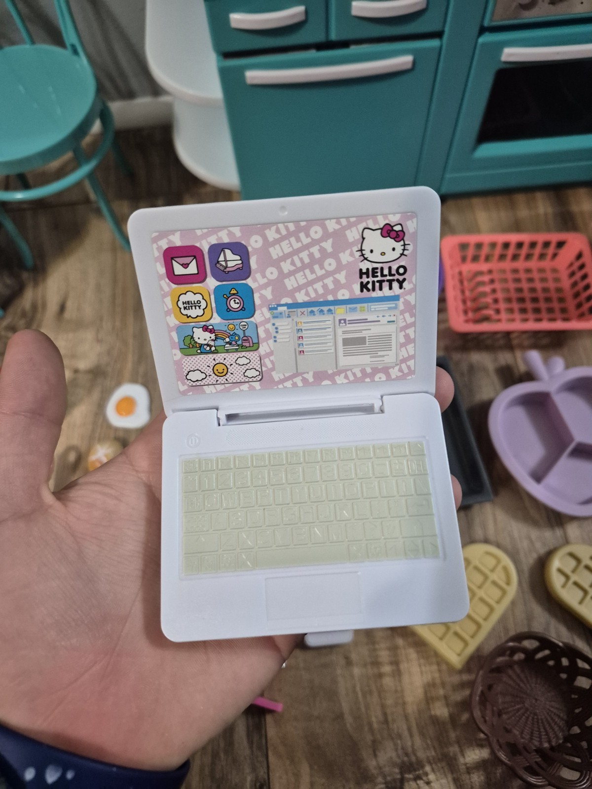 Our Generation Doll Kitchen Set Refrigerator With Kitchen Accessories For 18"