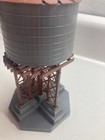 Plasticville water tower gray brown — photo 3