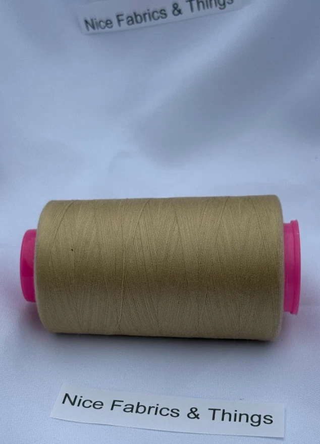 50 Spools -Old Gold AX670 Multi Purpose Sewing Thread - Image 2 of 3