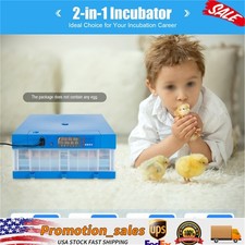48 Eggs Incubator Automatic Digital Chicken Egg Hatcher Temperature Control