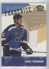 2002-03 ITG Parkhurst Retro Franchise Chris Pronger #RF-26 HOF