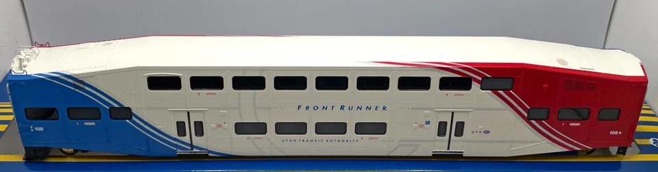 HO ATHEARN 29708 BOMBARDIER CONTROL CAR UTAH FRONTRUNNER # 108 - Image 2 of 2
