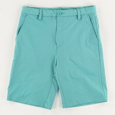 Vineyard Vines High Stretch Performance Woven Shorts Green Kids 14
