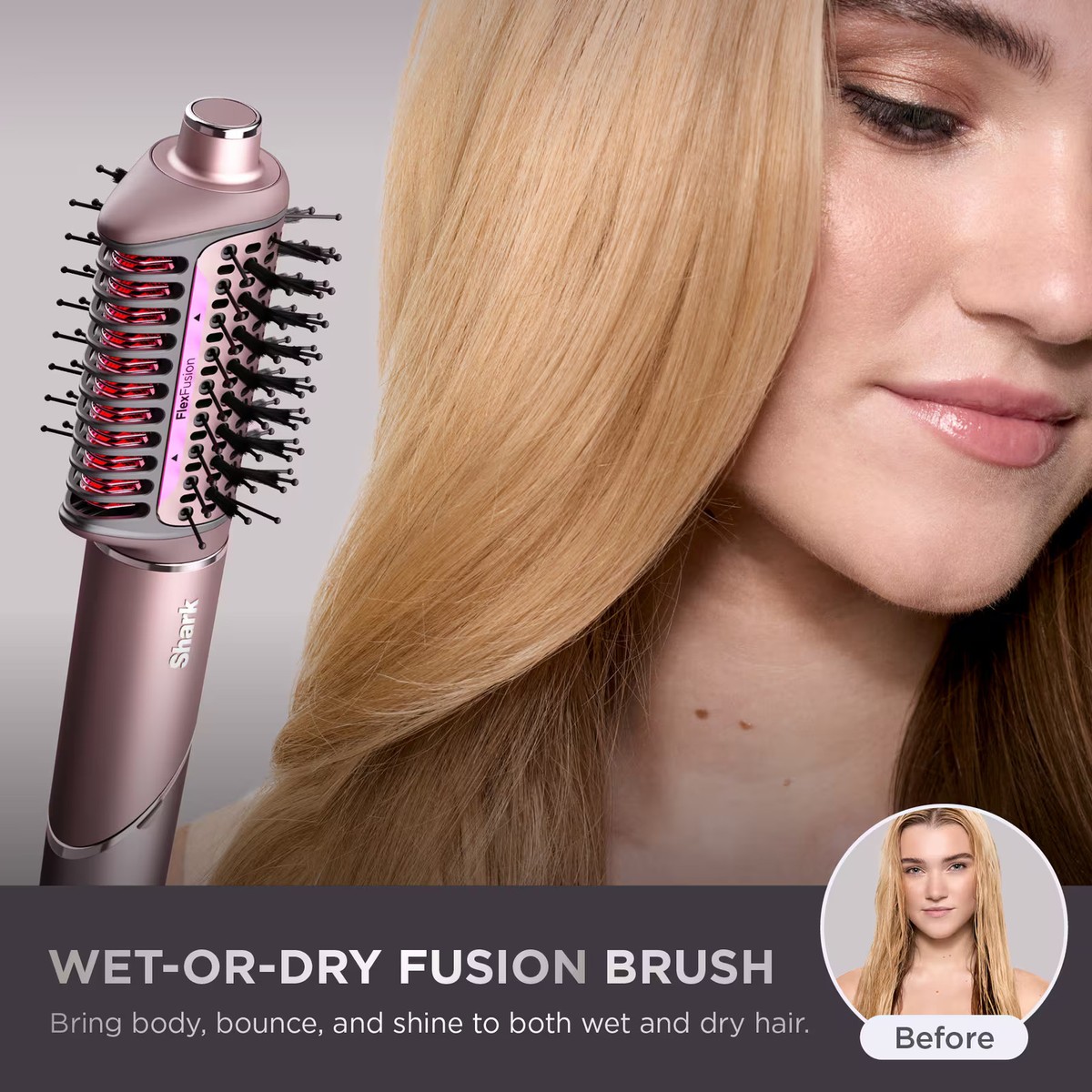 Shark FlexFusion Air Straightener Hair Dryer, Fusion Ceramic