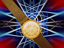 *5ERVICED & WARRANTY* M *BENRUS* 1952 JUMP HOUR DIAL-O-RAMA RARE *MYSTIC SECOND*