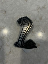 2020-2023 Shelby Gt500 Genuine Ford Oem Lh Left 3.5 Snake Fender Emblem Badge 2020-2023 Shelby Gt500 Genuine Ford Oem Lh Left 3.5 Snake Fender Emblem Badge