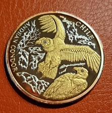Aus der Kollektion - Bedrohte Tiere - "Andenkondor, Chile"  10 Dollar Liberia