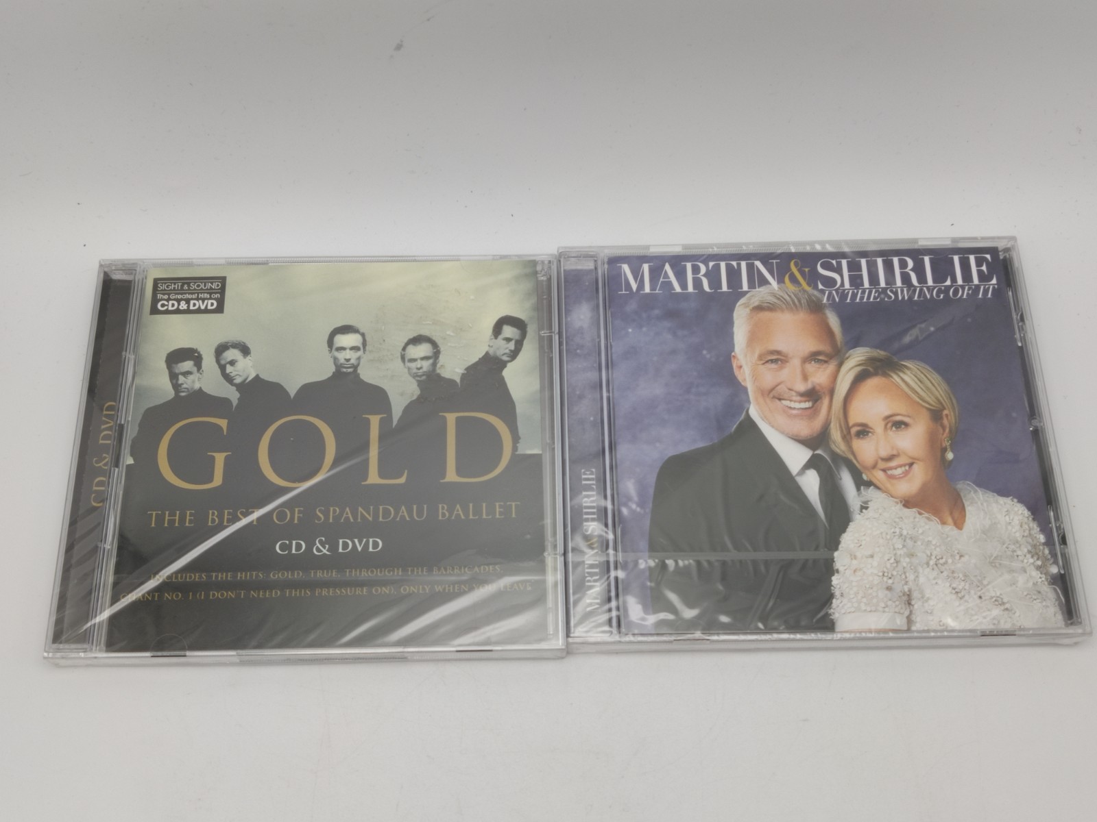 Gold The Best of Spandau Ballet CD & DVD Album Sight & Martin & Shirlie Sealed