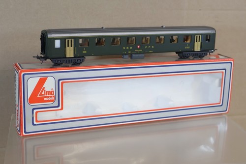 LIMA 309112 SPUR HO SBB CFF 1. KLASSE EXPRESS OFFENER REISEZUGWAGEN 633-6 VERPACKT | Condition: New