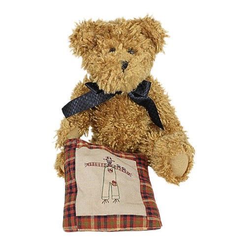 Boyds Bears Plush Abner Harvestbeary Fabric Fall Autumn Scarecrow 904437