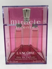Lancome Miracle Intense Perfume With Original Display Box Authentic See Details.