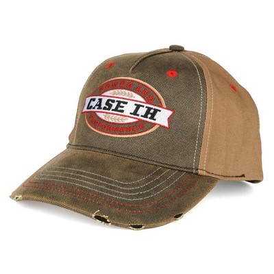 Case IH Power & Performance Badge Brown Twill Back Cap IH07-2746