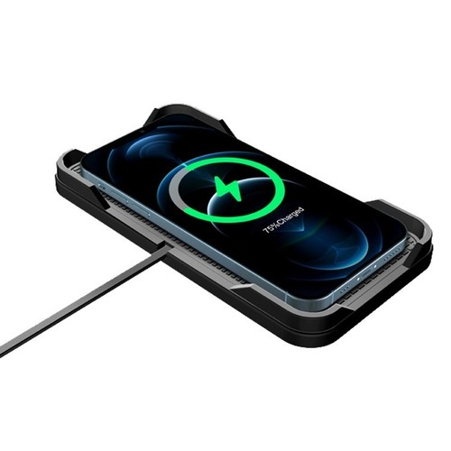 Cargador Inalámbrico Antideslizante para Auto POLMXS C12