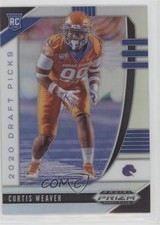 2020 Panini Prizm Draft Picks Rookies Silver Curtis Weaver #166 0o6v