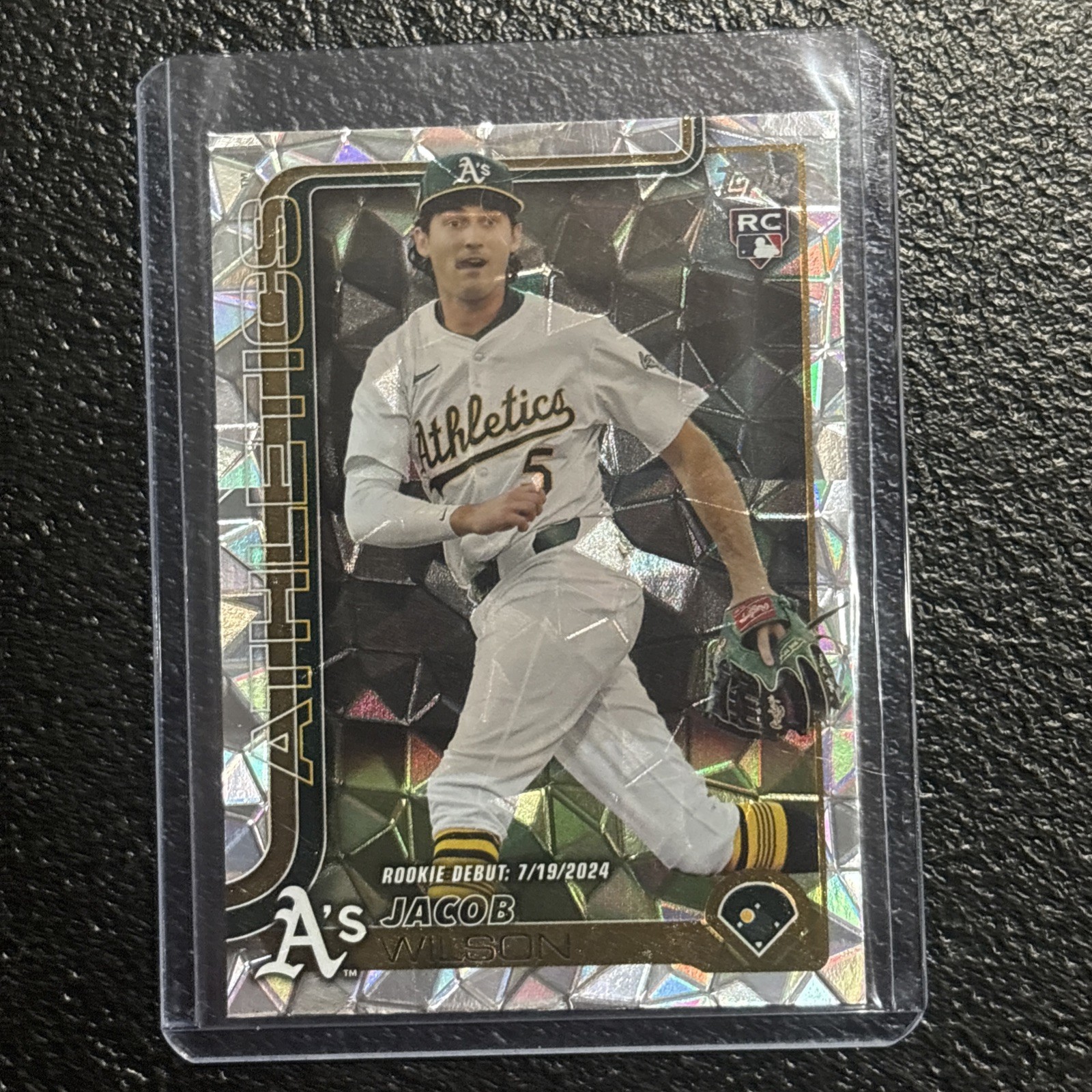 2025 Topps Update #US180 Jacob Wilson Diamante Foil
