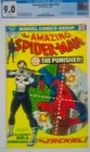 Gerry Conway Roy Thomas Signed Amazing Spider-Man #129 1st Punisher AUTO CGC 9.0