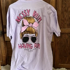 NWT Simply Southern Short Sleeve XLarge  T Shirt