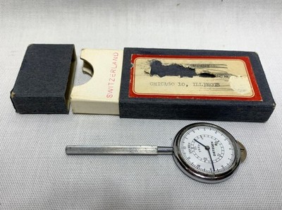 Vintage Dietzgen 1719B Swiss Drafting Layout Map Measure Meter Analog w/ Box