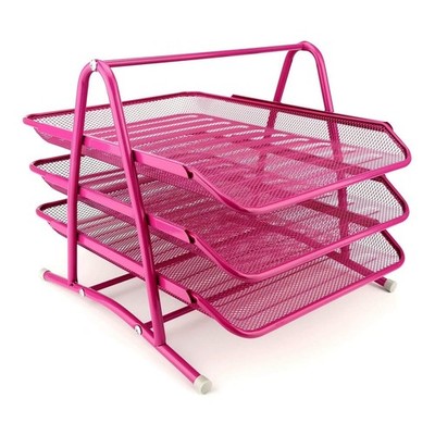 Metall Ablage Ablagefächer | Büro Organizer Schreibtisch | Schubladen für Dok...