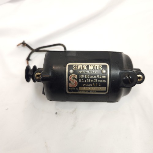 Vtg 1932 Singer 99 Sewing Machine #AD443142 Part Motor B.R.7 Untested ...