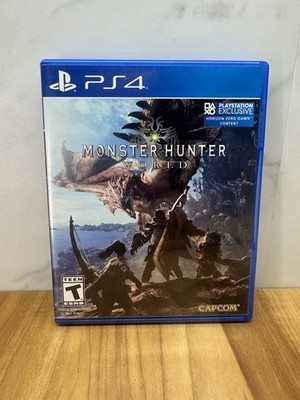 Monster Hunter World - (Sony PlayStation 4, 2018) PS4 - Tested