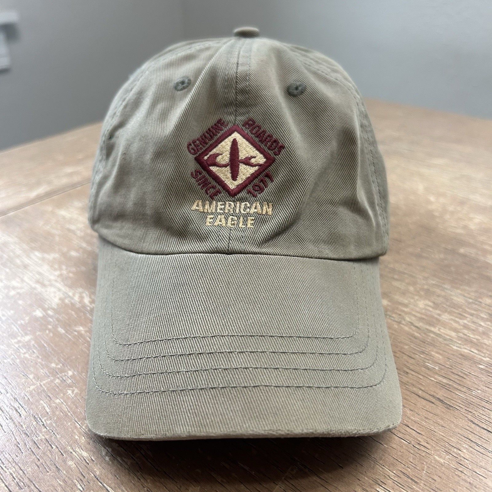 Y2K American Eagle Performance Strapback Dad Hat … - image 1