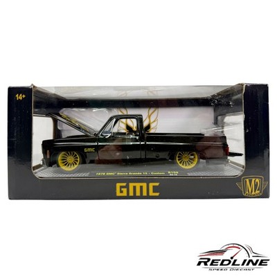  M2 Machines 1976 GMC Sierra Grande 15 Custom Trans Am Black R108 1:24 