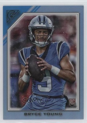 2023 Topps Composite Blue Rainbow Foilboard 82/99 Bryce Young #376 Rookie RC b3r