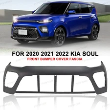 Front Bumper Cover Kit for 2020-2022 Kia Soul EX LX KI1014105 86511K0000