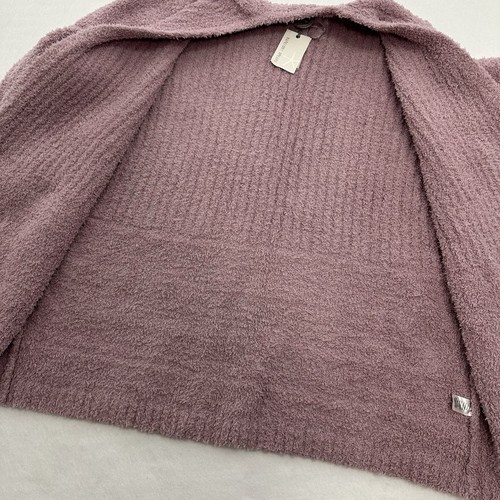 Barefoot Dreams Boardwalk Cardigan Womens 3X Orchid Plush Comfy Cozychic NWT - Picture 8 of 20