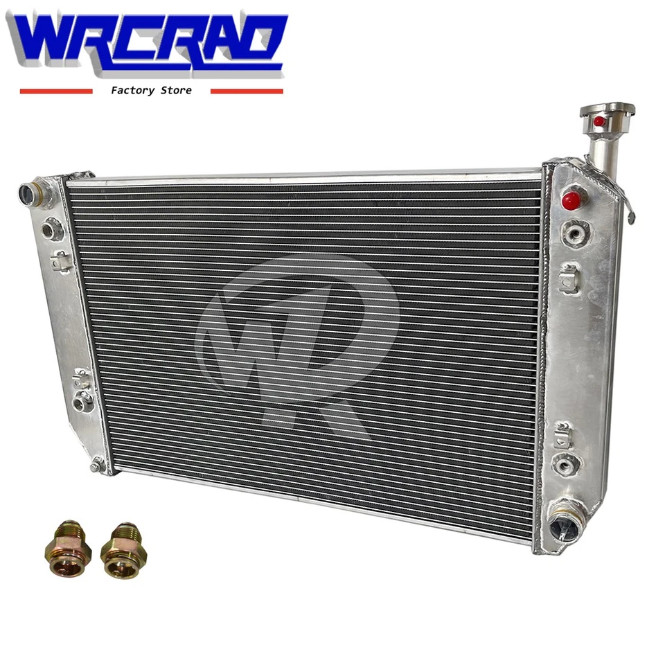 Radiador completo de aluminio para Chevrolet P30 GMC P3500 1994-1998 1996 motor V8 de 5,7 L Foto 3 de 4
