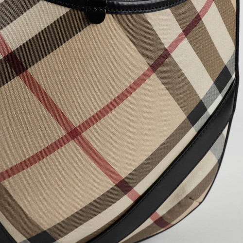 Burberry Nova Check Hobo Shoulder Bag 136594191 - Picture 7 of 12