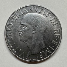 1940 Italy 1 Lira - Coin #D-008