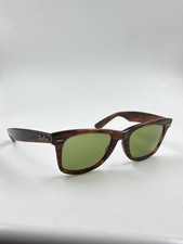 Ray-Ban Wayfarer II Vintage Sunglasses B l Bausch Lomb USA Tortoise Shell 80s