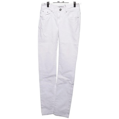 Place du Jour, Jeans, Größe: 34, Weiß, Baumwolle/Elasthan, Einfarbig, Denim #kBD