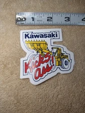 Kawasaki Loader's Sticker "Kawasaki Kicks Ass". NOS