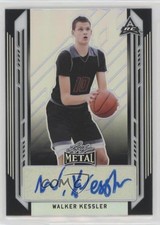 2021-22 Leaf Metal Black Rainbow 4/15 Walker Kessler #BA-WK1 Auto 4z8