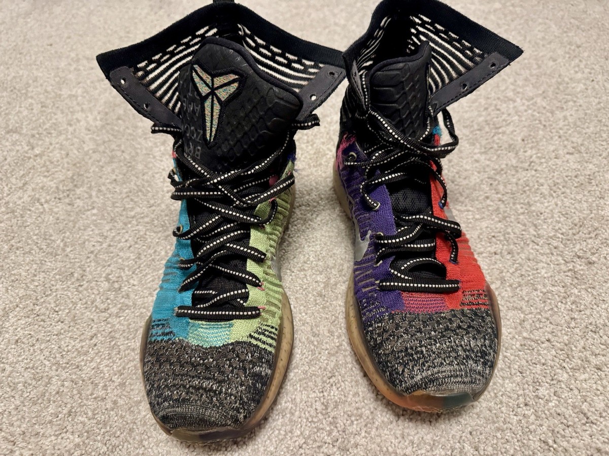 Nike Kobe 10 Elite High American Sneakers Men\'s 8 Flyknit Lace Up Basketball Ath Nike Kobe 10 Elite High American | eBay main image 2