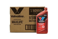 Valvoline MaxLife High Mileage 5W20 Synthetic Blend Motor Oil 1 Quart, Pack of 6 22.23 per gallon