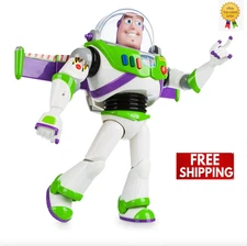 Disney Store Official Buzz Lightyear Interactive Talking Action Figure from... 
