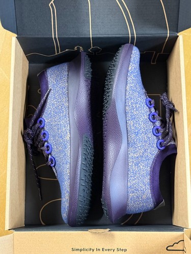 Allbirds Wool Dasher Mizzle Low Comet (Dark Purple) Trail Running Shoe Mens 8.5 - Picture 8 of 8