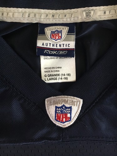 Reebok NFL Equipment - Chicago Bears - #54 Brian Urlacher Jersey Size Youth (L) - Picture 5 of 8