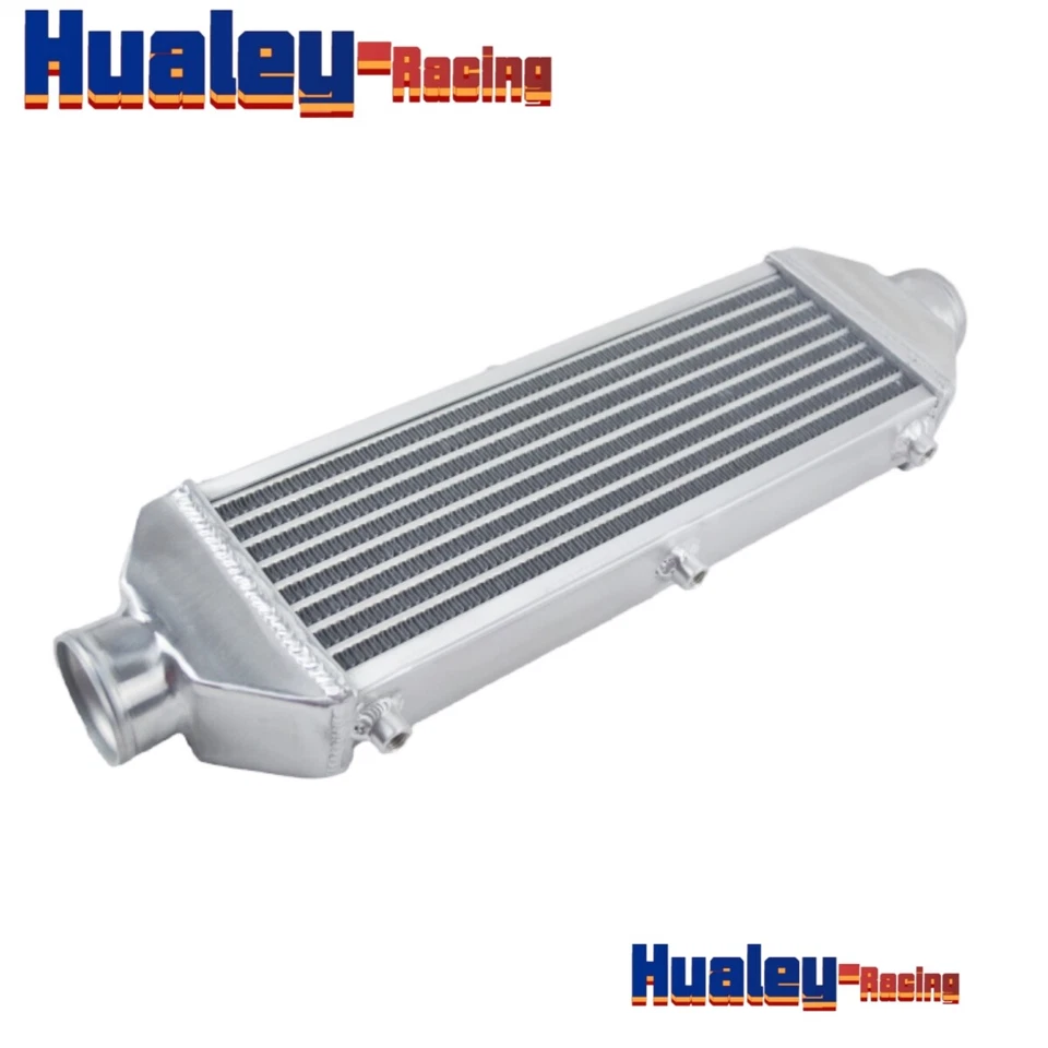 24"x7"x2" FMIC UNIVERSAL ALUMINIO TURBO INTERCOOLER 2 3/5" 67mm TUBO DE ENTRADA/SALIDA Foto 2 de 4