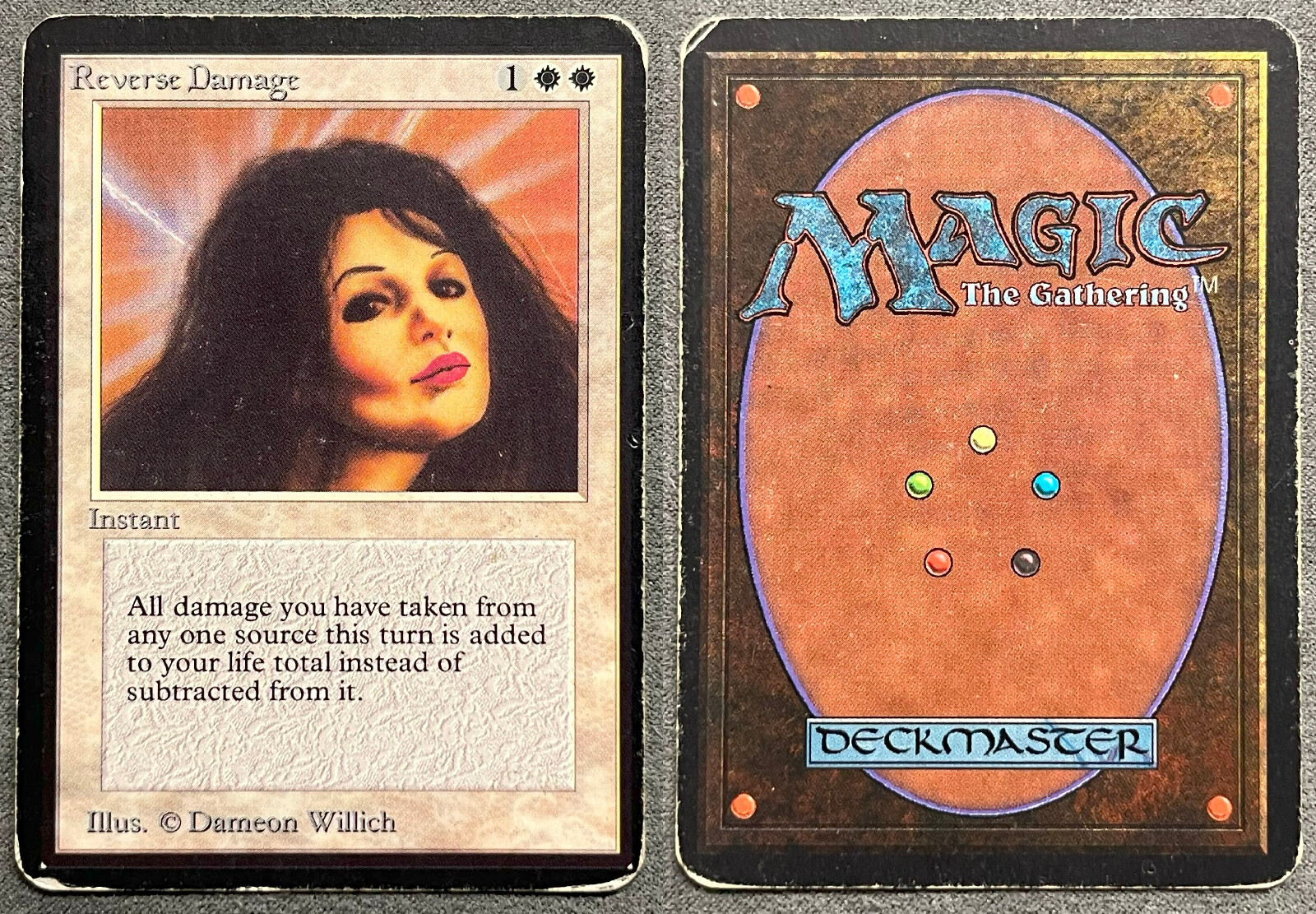 Magic The Gathering - Reverse Damage - Alpha - MtG