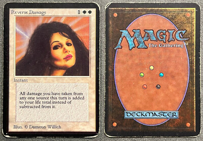 Magic The Gathering - Reverse Damage - Alpha - MtG | eBay