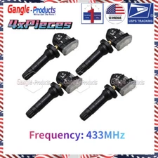 4x Snap-In TPMS Tire Pressure Sensor 13540603 US for GMC Chevy Buick Cadillac
