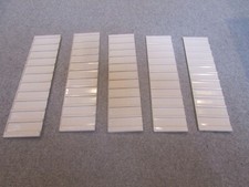 AMI CONTINENTAL 2 jukebox GENUINE TITLE CARDS X 5 IN GOOD CONDITION