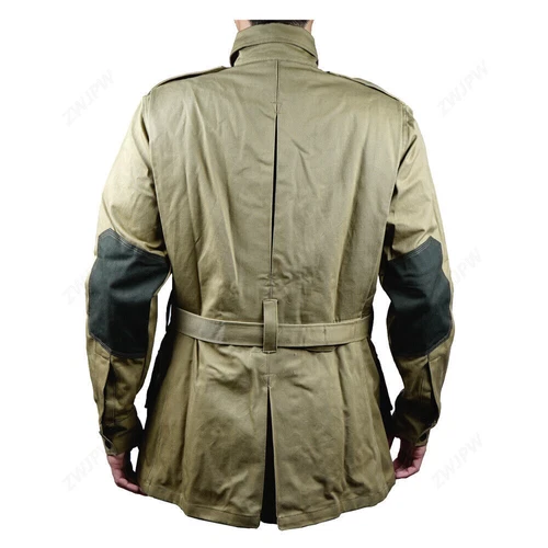 WWII US Airborne Field Army Paratrooper M42 Uniform Jacket Pants Mens Cosplay - Picture 7 of 19